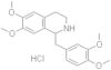 Isoquinoline, 1-[(3,4-dimethoxyphenyl)methyl]-1,2,3,4-tetrahydro-6,7-dimethoxy-, hydrochloride (1:…