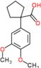 1-(3,4-dimethoxyphenyl)cyclopentanecarboxylic acid