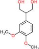 2-(3,4-dimethoxyphenyl)propane-1,3-diol