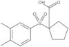 1-[(3,4-Dimethylphenyl)sulfonyl]cyclopentanecarboxylic acid