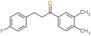 1-Propanone, 1-(3,4-dimethylphenyl)-3-(4-fluorophenyl)-