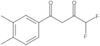 1-(3,4-Dimethylphenyl)-4,4-difluoro-1,3-butanedione