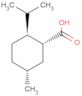 (1R,2S,5R)-5-Methyl-2-(1-methylethyl)cyclohexanecarboxylic acid