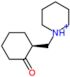 1-{[(1R)-2-oxocyclohexyl]methyl}piperidinium