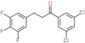 1-(3,5-dichlorophenyl)-3-(3,4,5-trifluorophenyl)propan-1-one