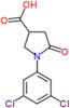 1-(3,5-Dichlorophenyl)-5-oxo-3-pyrrolidinecarboxylic acid