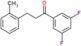 1-(3,5-difluorophenyl)-3-(o-tolyl)propan-1-one