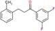 1-Propanone, 1-(3,5-difluorophenyl)-3-(2-methylphenyl)-