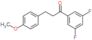 1-Propanone, 1-(3,5-difluorophenyl)-3-(4-methoxyphenyl)-