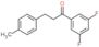 1-(3,5-difluorophenyl)-3-(p-tolyl)propan-1-one
