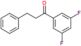 1-(3,5-difluorophenyl)-3-phenyl-propan-1-one