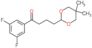 1-(3,5-difluorophenyl)-4-(5,5-dimethyl-1,3-dioxan-2-yl)butan-1-one