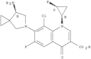 3-Quinolinecarboxylicacid,7-[(7R)-7-amino-5-azaspiro[2.4]hept-5-yl]-8-chloro-6-fluoro-1-[(1R,2S)-2-fluorocyclopropyl]-1,4-dihydro-4-oxo-
