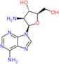 9-(2-amino-2-deoxy-beta-D-arabinofuranosyl)-9H-purin-6-amine