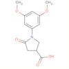 3-Pyrrolidinecarboxylic acid, 1-(3,5-dimethoxyphenyl)-5-oxo-