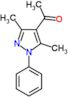 1-(3,5-dimethyl-1-phenyl-1H-pyrazol-4-yl)ethanone