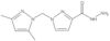 1-[(3,5-Dimethyl-1H-pyrazol-1-yl)methyl]-1H-pyrazole-3-carboxylic acid hydrazide