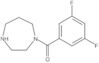 (3,5-Difluorophenyl)(hexahydro-1H-1,4-diazepin-1-yl)methanone