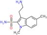 3-(2-aminoethyl)-1,5-dimethyl-indole-2-sulfonamide