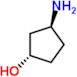 Cyclopentanol,3-amino-, hydrochloride, (1R,3R)-rel-