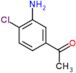 1-(3-amino-4-chlorophenyl)ethanone