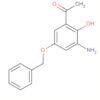 Ethanone, 1-[3-amino-2-hydroxy-5-(phenylmethoxy)phenyl]-