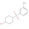 4-Piperidinol, 1-[(3-aminophenyl)sulfonyl]-