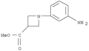 3-Azetidinecarboxylicacid, 1-(3-aminophenyl)-, methyl ester