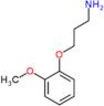 3-(2-methoxyphenoxy)propan-1-amine