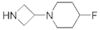 Piperidine, 1-(3-azetidinyl)-4-fluoro- (9CI)