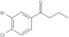 1-(3-Bromo-4-chlorophenyl)-1-butanone