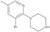 1-(3-Bromo-5-metil-2-piridinil)piperazina