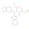 1H-Pyrido[3,4-b]indole-3-carboxylic acid,1-(1,3-benzodioxol-5-yl)-2-(chloroacetyl)-2,3,4,9-tetrahydro-, methylester, (1R,3S)-