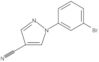 1-(3-Bromophenyl)-1H-pyrazole-4-carbonitrile