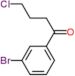 1-(3-bromophenyl)-4-chlorobutan-1-one