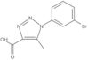 1-(3-Bromophenyl)-5-methyl-1H-1,2,3-triazole-4-carboxylic acid