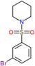 1-[(3-bromophenyl)sulfonyl]piperidine