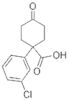 1-(3-chlorophenyl)-4-oxocyclohexane-1-carboxylic acid