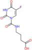 4-{[(5-fluoro-2,4-dioxo-3,4-dihydropyrimidin-1(2H)-yl)carbonyl]amino}butanoic acid