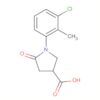 3-Pyrrolidinecarboxylic acid, 1-(3-chloro-2-methylphenyl)-5-oxo-