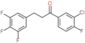 1-Propanone, 1-(3-chloro-4-fluorophenyl)-3-(3,4,5-trifluorophenyl)-