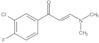 2-Propen-1-one, 1-(3-chloro-4-fluorophenyl)-3-(dimethylamino)-