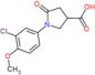 1-(3-chloro-4-methoxyphenyl)-5-oxopyrrolidine-3-carboxylic acid