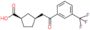 (1R,3S)-3-[2-oxo-2-[3-(trifluoromethyl)phenyl]ethyl]cyclopentane-1-carboxylic acid