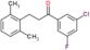 1-(3-chloro-5-fluoro-phenyl)-3-(2,6-dimethylphenyl)propan-1-one