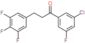 1-Propanone, 1-(3-chloro-5-fluorophenyl)-3-(3,4,5-trifluorophenyl)-