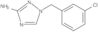 1-[(3-Chlorophenyl)methyl]-1H-1,2,4-triazol-3-amine