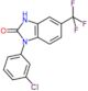 1-(3-chlorophenyl)-5-(trifluoromethyl)-1,3-dihydro-2H-benzimidazol-2-one