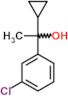 1-(3-chlorophenyl)-1-cyclopropylethanol