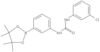 N-(3-Chlorophenyl)-N′-[3-(4,4,5,5-tetramethyl-1,3,2-dioxaborolan-2-yl)phenyl]urea